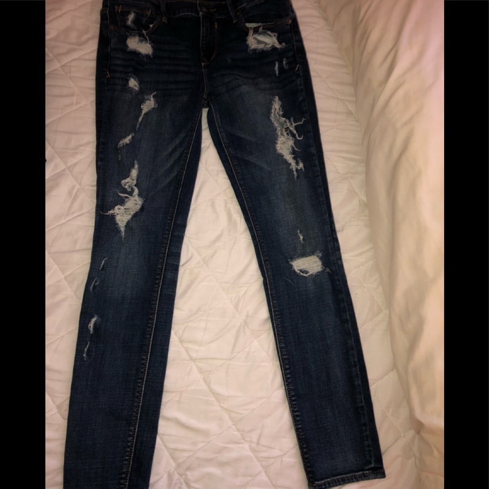 Express Distressed Jean Jeggings